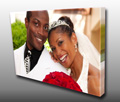 Happy Wedding Couple canvas print